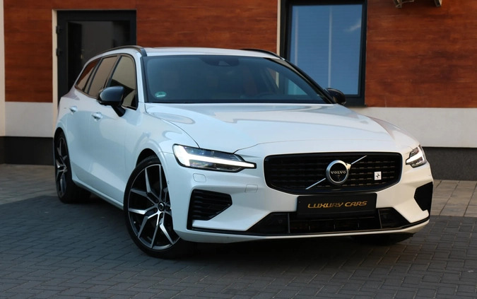 Volvo V60 cena 116500 przebieg: 182400, rok produkcji 2019 z Zelów małe 781